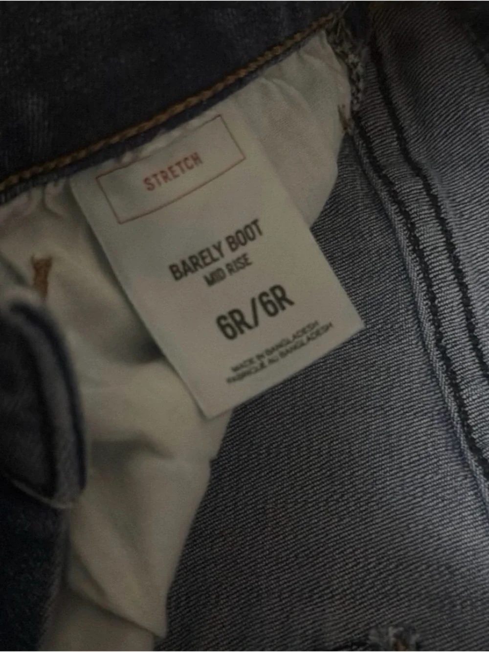 Express Barely Boot Jeans 6 - Picture 3 of 4